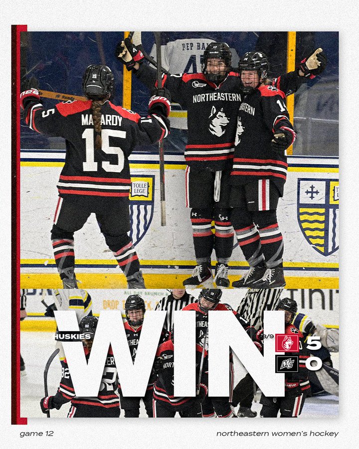 Huskies over Warriors 5-0