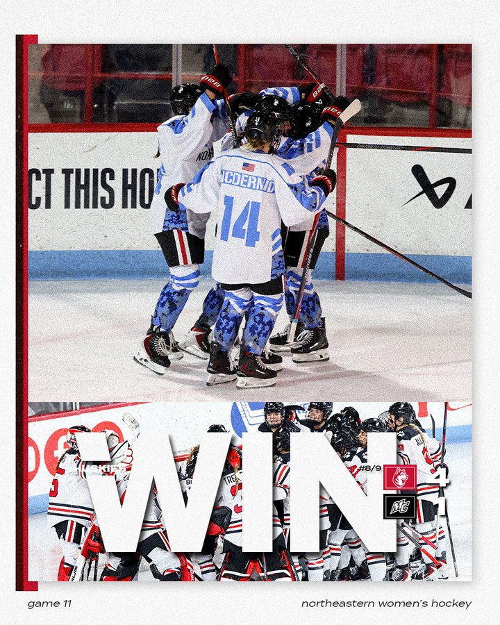 Northeastern handles Merrimack