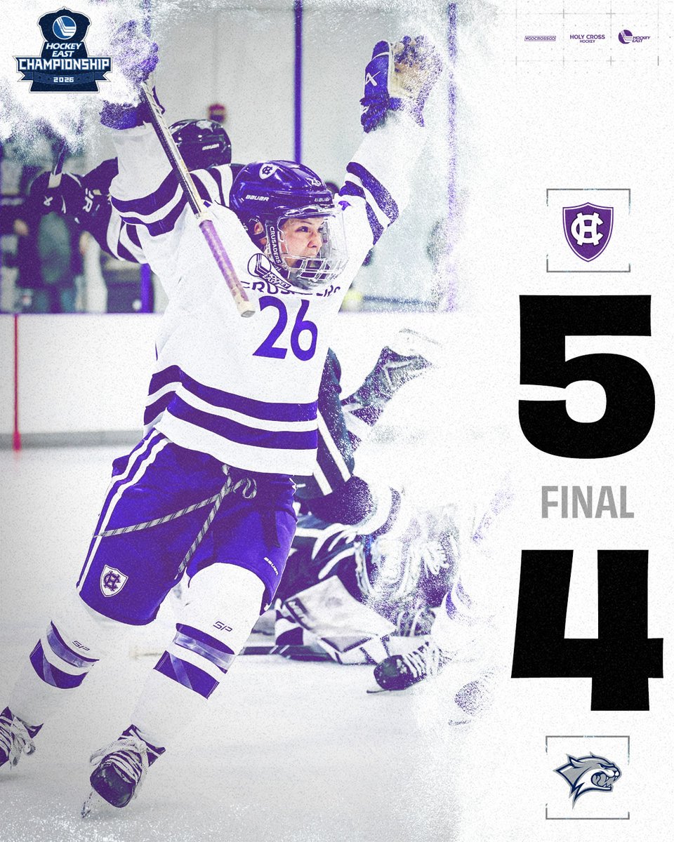 Holy Cross Beats UNH 5-4